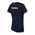 990750 KNHS DAMES/JUNIOR TSHIRT NAVY| Met naam